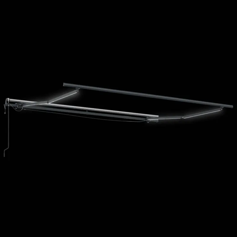 Automatinė ištraukiama markizė, antracito ir balta, 300x250cm