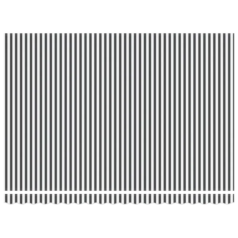 Automatinė ištraukiama markizė, antracito ir balta, 450x300cm