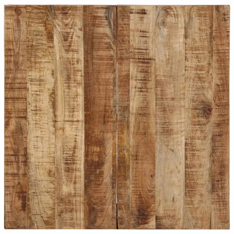 Kavos staliukas, 68x68x41cm, neapdorota mango mediena