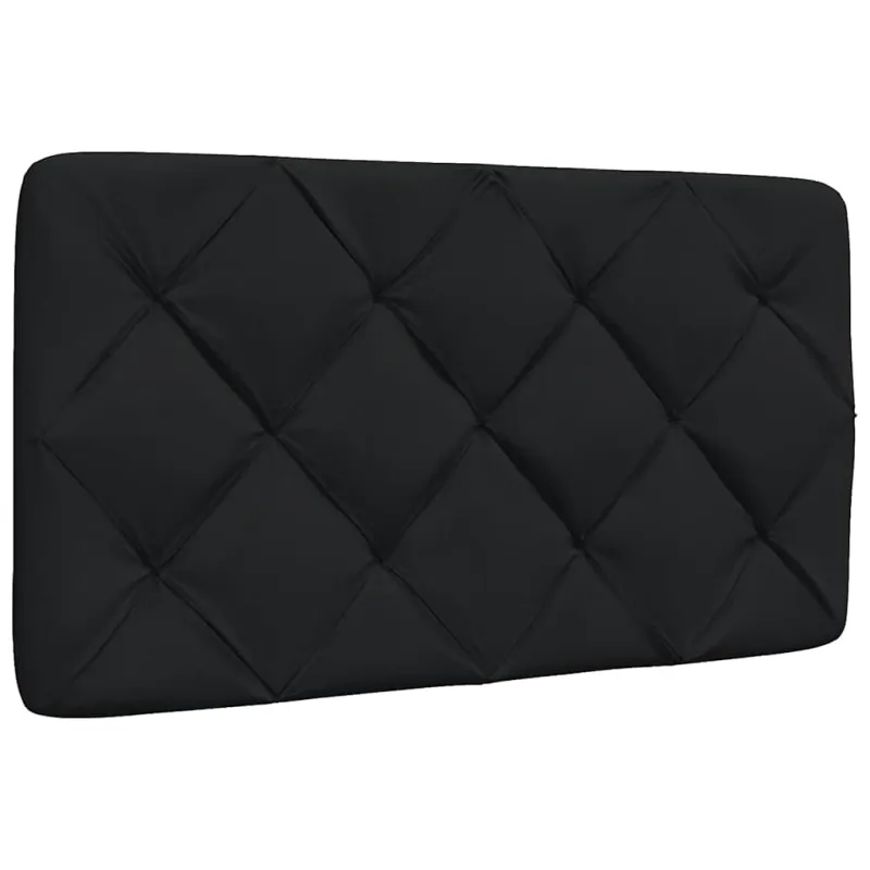 Lova su čiužiniu, juodos spalvos, 80x200cm, audinys