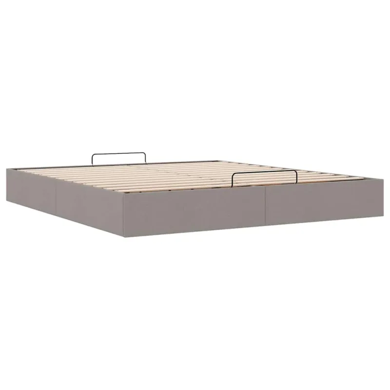 Osmanų lovos rėmas be čiužinio Taupe 180x200 cm audinys