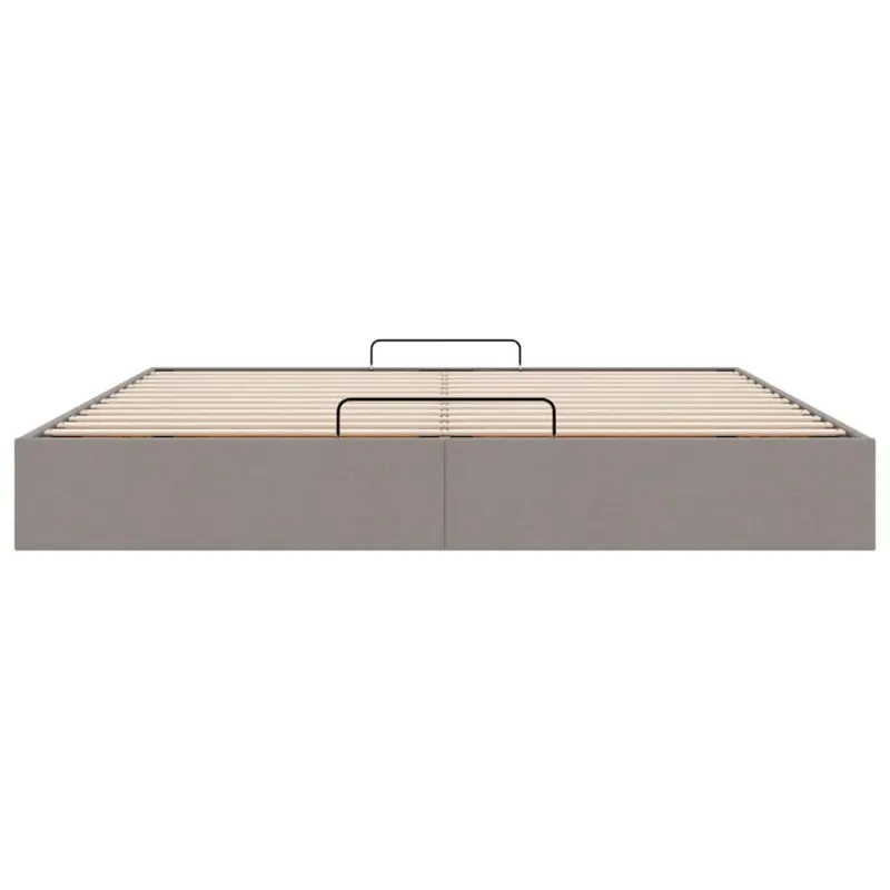 Osmanų lovos rėmas be čiužinio Taupe 180x200 cm audinys