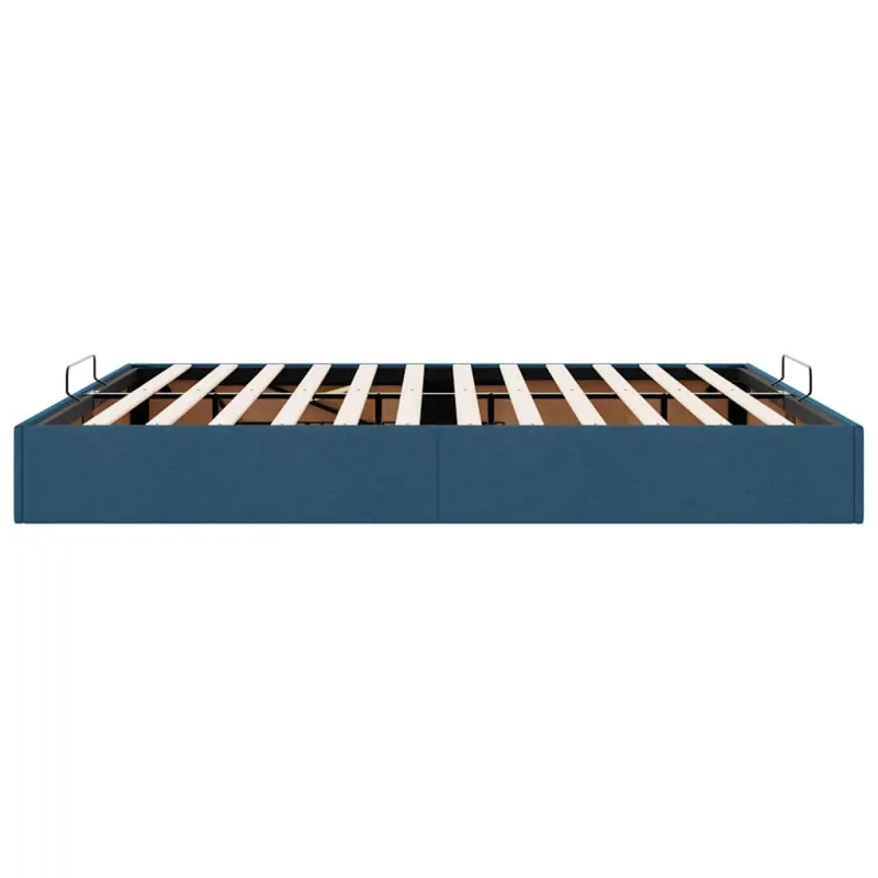 Osmanų lovos rėmas be čiužinio Mėlynas 200x200 cm audinys