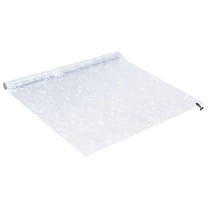 Langų plėvelės, 4vnt., PVC, matinės, gėlio raštas
