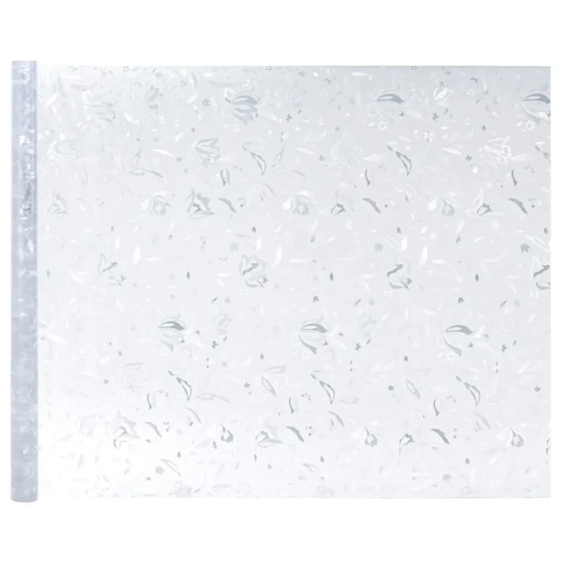 Langų plėvelės, 2vnt., PVC, matinės, gėlio raštas