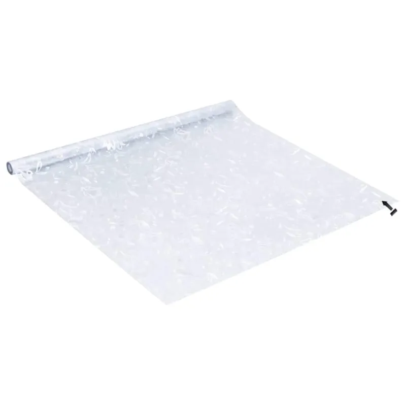 Langų plėvelės, 4vnt., PVC, matinės, gėlio raštas
