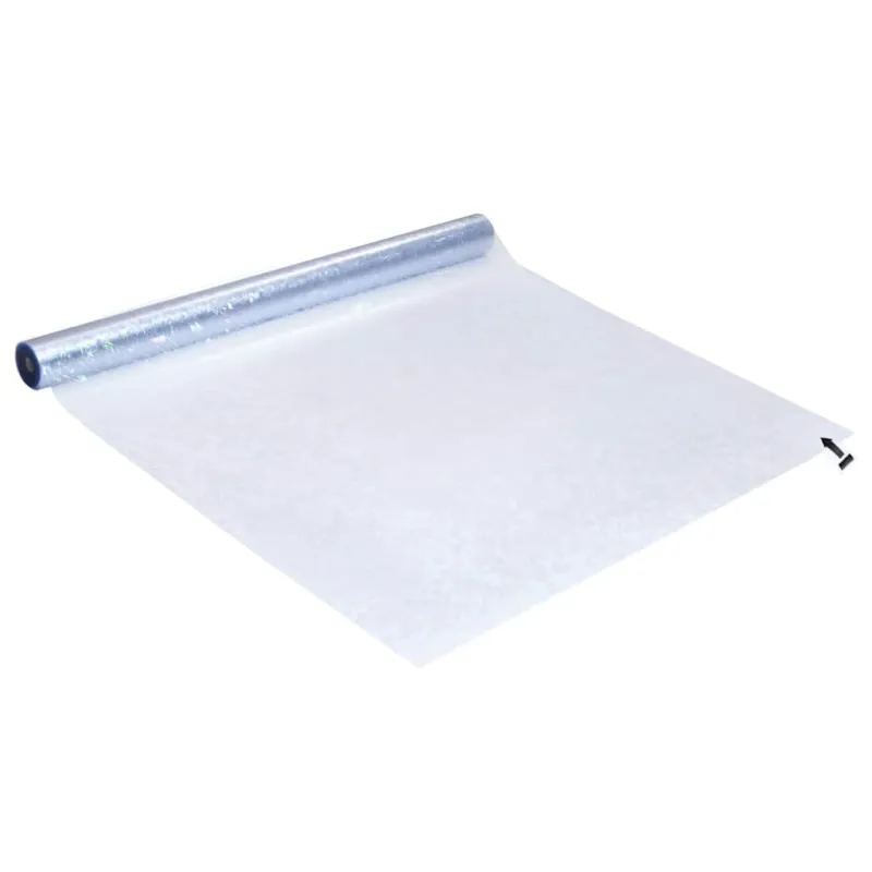 Langų plėvelės, 5vnt., PVC, matinės, 3D vaivorykštės raštas