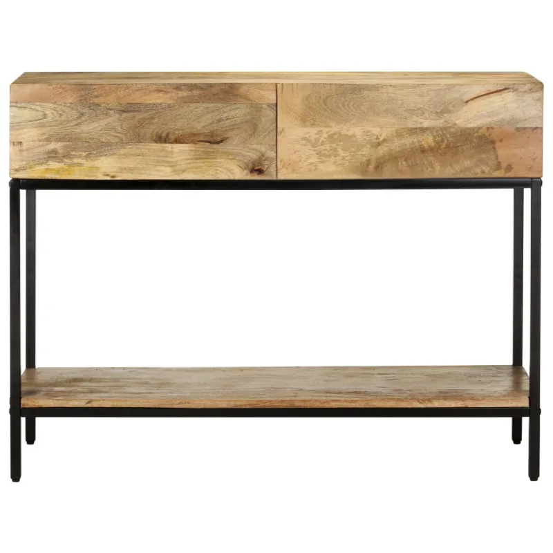 Konsolinis staliukas, 100x35x76cm, mango medienos masyvas