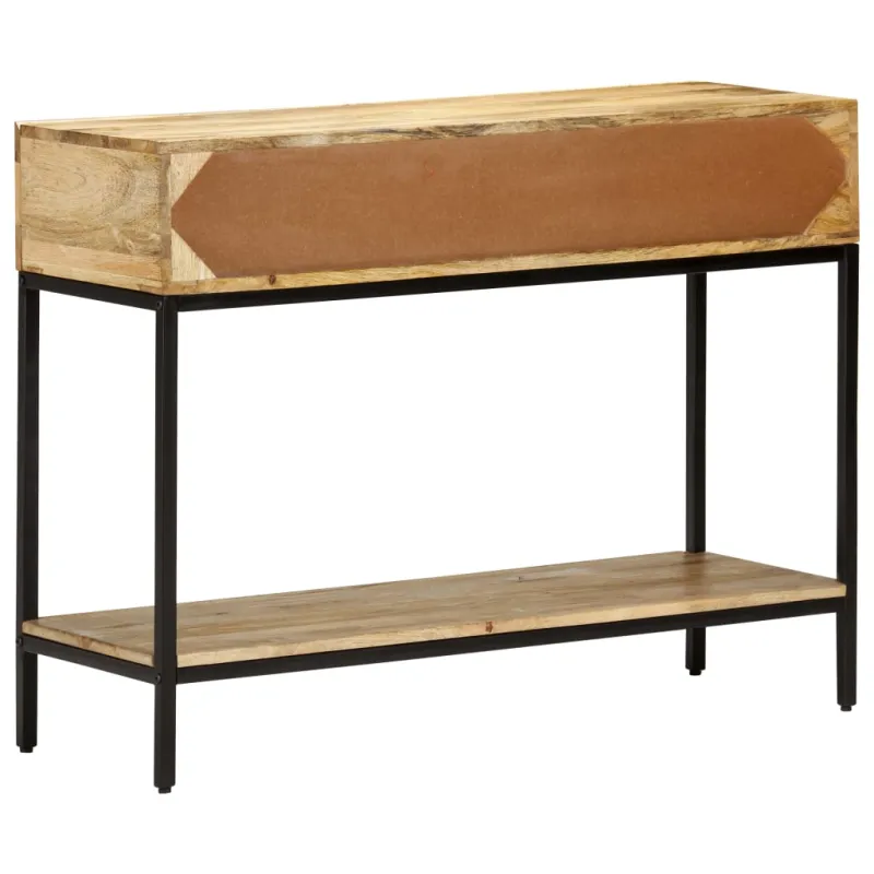 Konsolinis staliukas, 100x35x76cm, mango medienos masyvas