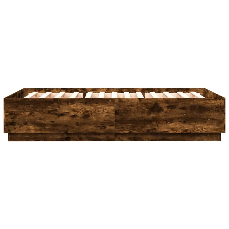 Lovos rėmas, dūminio ąžuolo, 150x200cm, apdirbta mediena