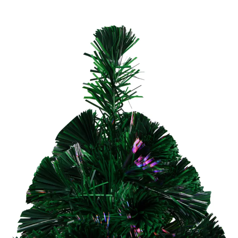 Dirbtinė Kalėdų eglutė su stovu, žalia, 150cm, optinis pluoštas
