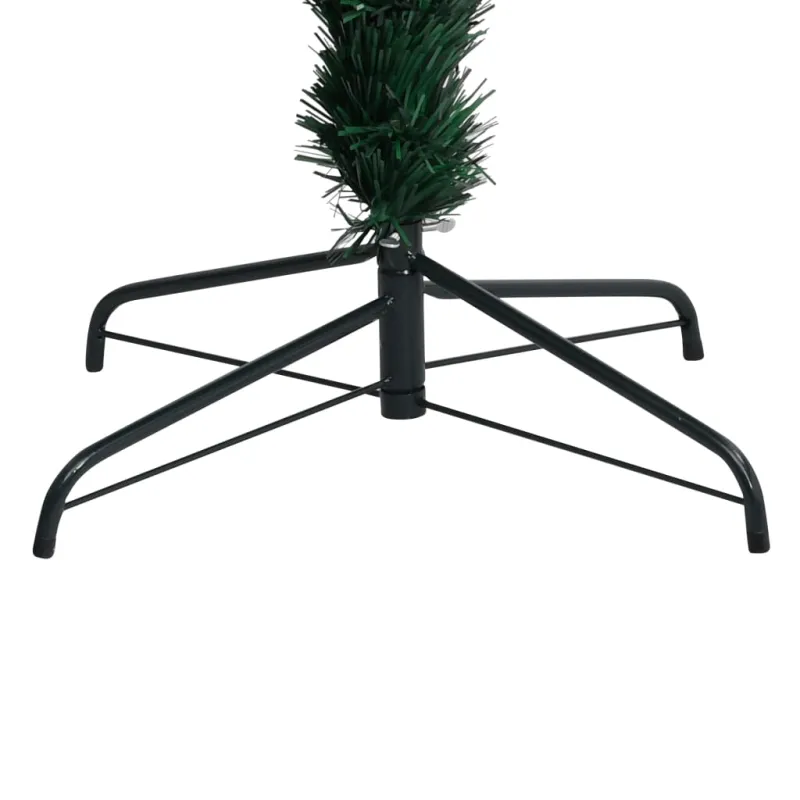 Dirbtinė Kalėdų eglutė su stovu, žalia, 150cm, optinis pluoštas