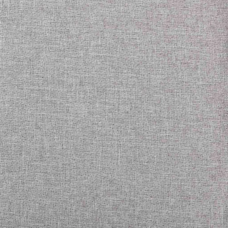 Naktinės užuolaidos su kabliukais, 2vnt., pilkos, 140x225cm
