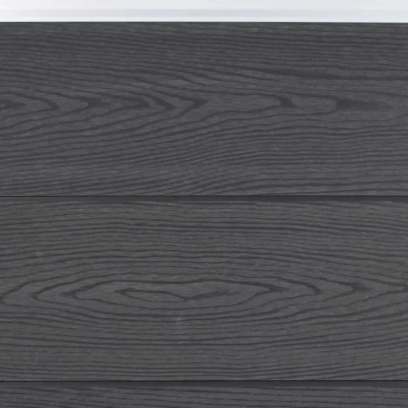 Tvoros segmento rinkinys, pilkos spalvos, 353x186cm, WPC