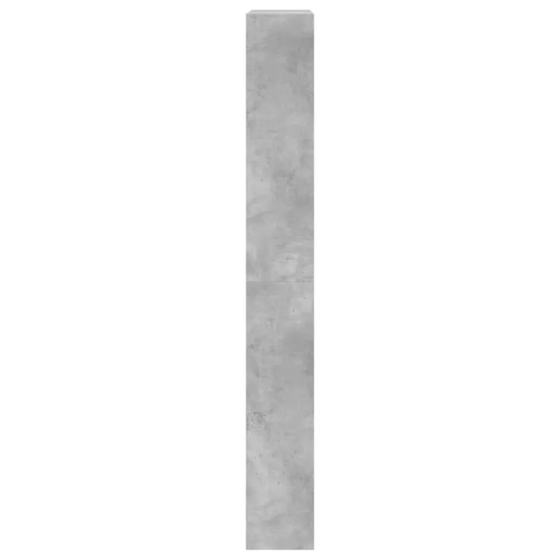 Batų spintelė su 4 stalčiais, betono, 80x21x163,5cm