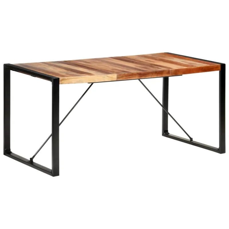 Valgomojo stalas, 160x80x75cm, medienos masyvas