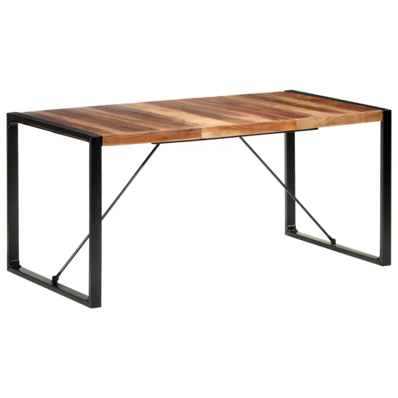 Valgomojo stalas, 160x80x75cm, medienos masyvas