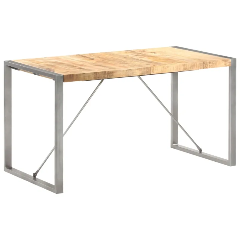 Valgomojo stalas, 140x70x75cm, mango medienos masyvas