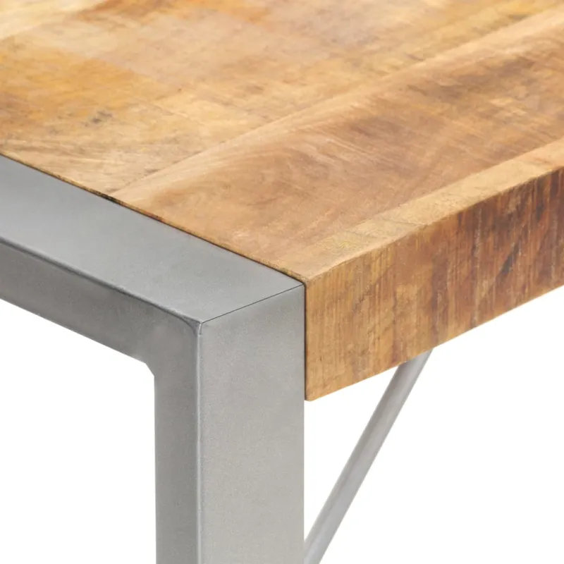 Valgomojo stalas, 140x70x75cm, mango medienos masyvas