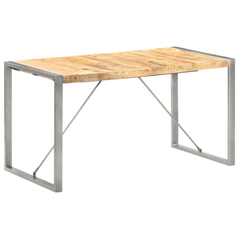 Valgomojo stalas, 140x70x75cm, mango medienos masyvas