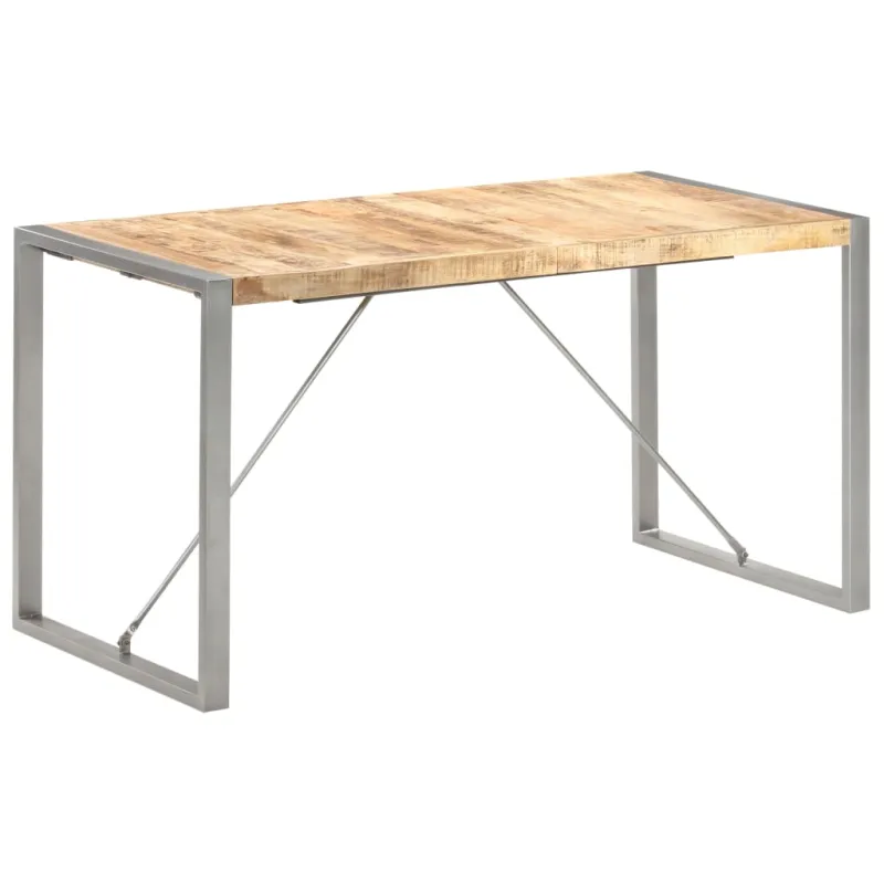 Valgomojo stalas, 140x70x75cm, mango medienos masyvas