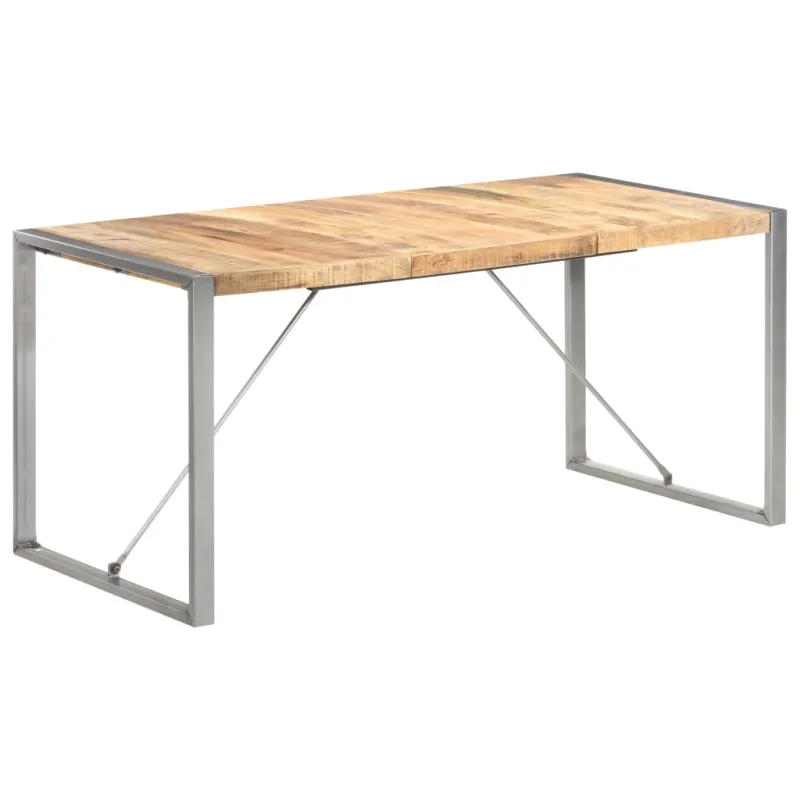 Valgomojo stalas, 160x80x75cm, mango medienos masyvas