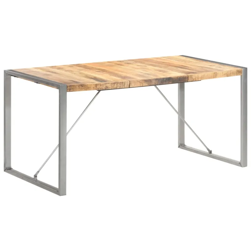 Valgomojo stalas, 160x80x75cm, mango medienos masyvas