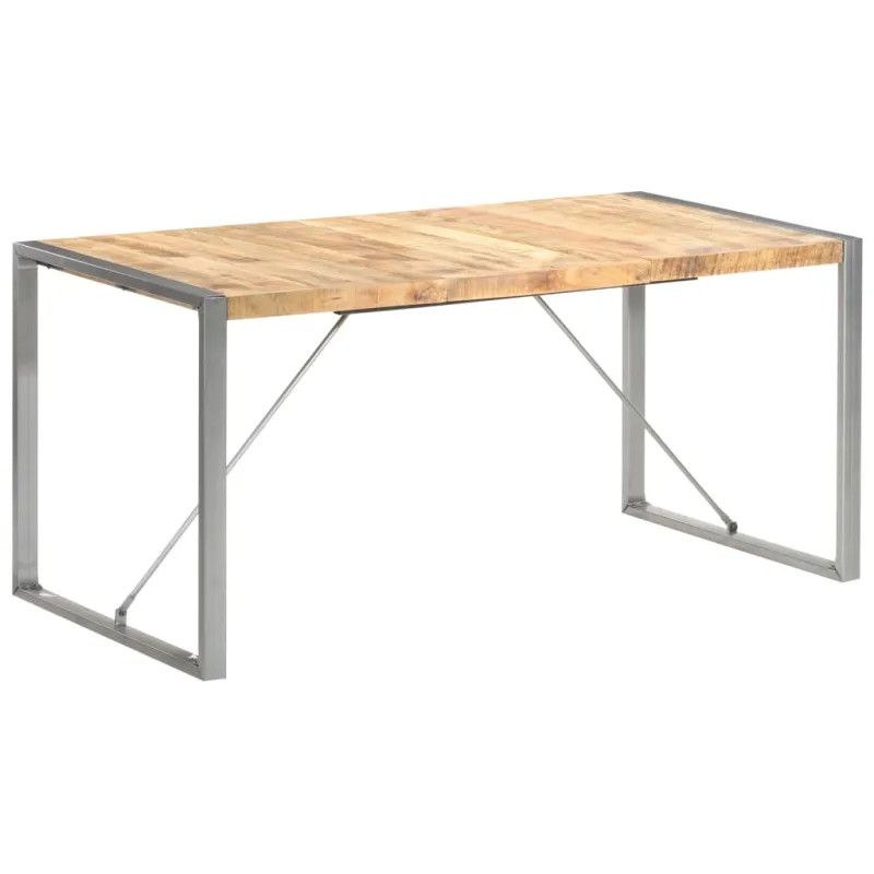 Valgomojo stalas, 160x80x75cm, mango medienos masyvas