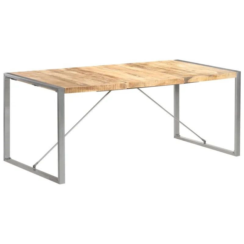 Valgomojo stalas, 180x90x75cm, mango medienos masyvas
