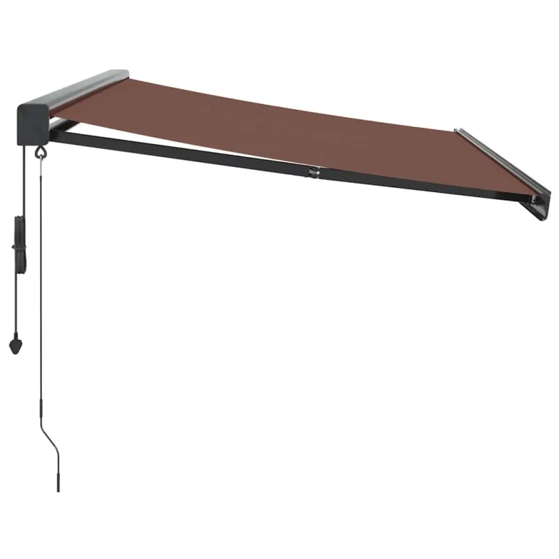 Automatinė ištraukiama markizė, rudos spalvos, 350x250cm