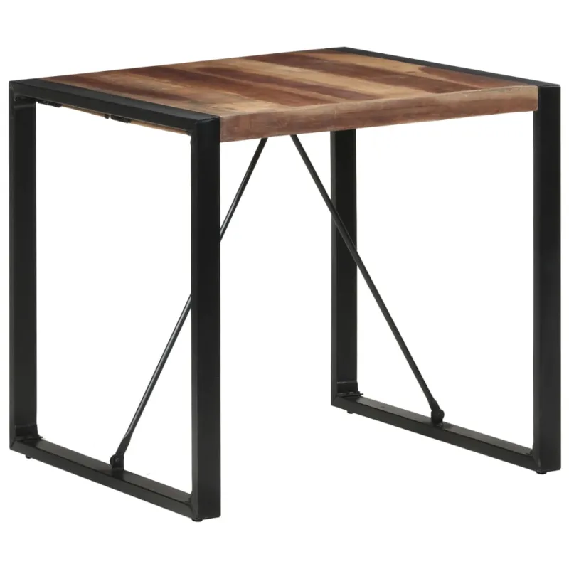 Valgomojo stalas, 80x80x75cm, medienos masyvas