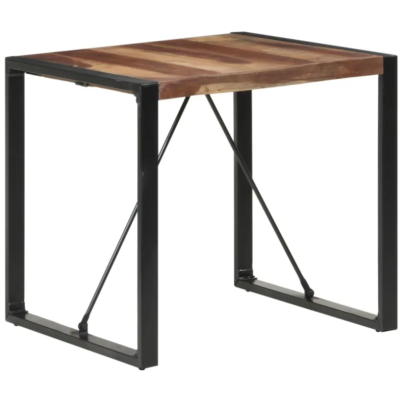 Valgomojo stalas, 80x80x75cm, medienos masyvas