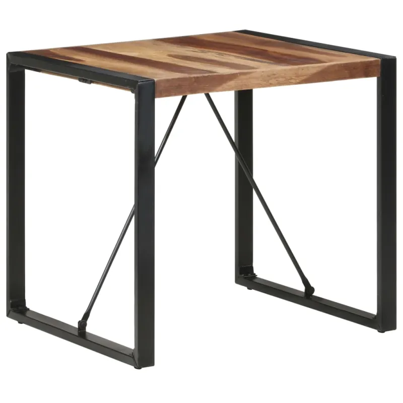 Valgomojo stalas, 80x80x75cm, medienos masyvas