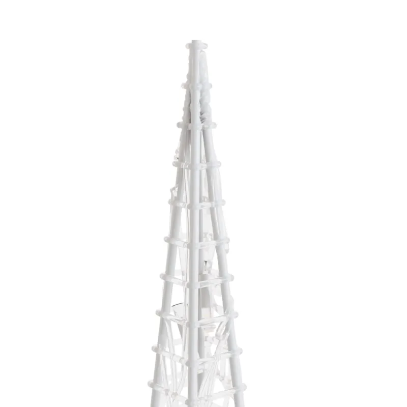 Akrilinė LED dekoracija kūgiai, mėlynos spalvos, 60/90/120cm