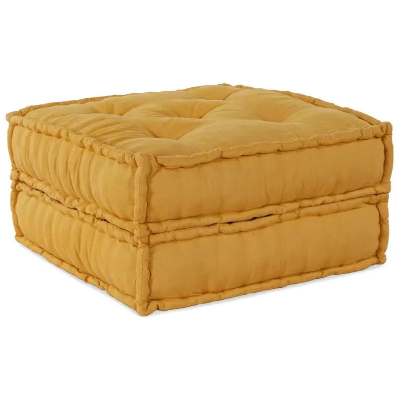 Modulinė sofa 2 pcs Geltona 140 x 70 x 36 cm Audinys
