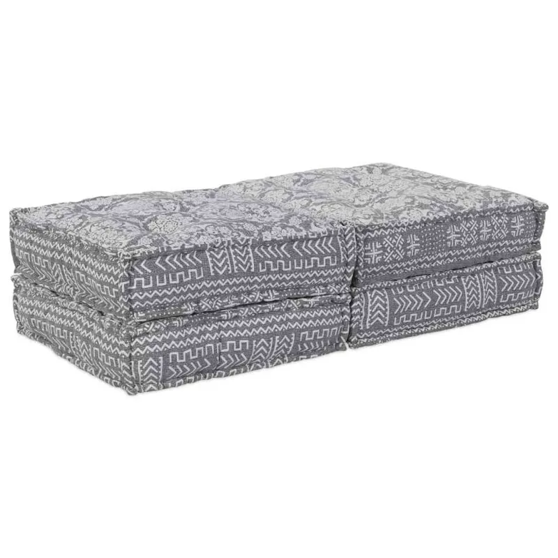 Modulinė sofa 2 pcs Šviesiai pilka 140 x 70 x 36 cm Audinys
