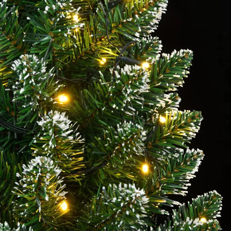 Dirbtinė siaura Kalėdų eglutė, 150 LED, 120cm
