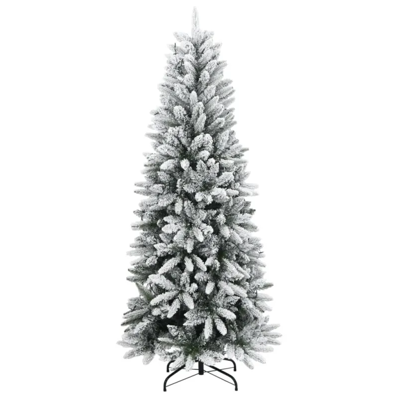 Dirbtinė Kalėdų eglutė su 300 LED lempučių ir sniegu, 240cm