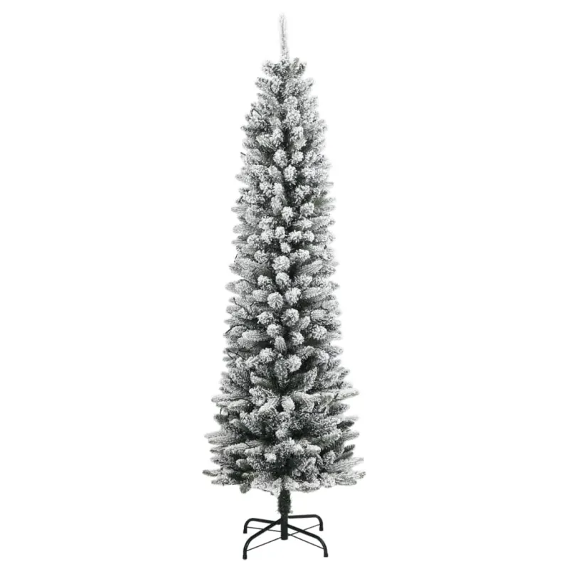 Dirbtinė Kalėdų eglutė su 300 LED lempučių ir sniegu, 180cm