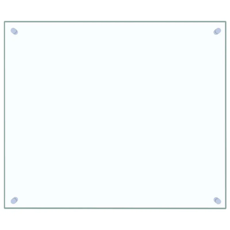 Virtuvės sienelės, 2vnt., skaidrios, 70x60cm, grūdintas stiklas