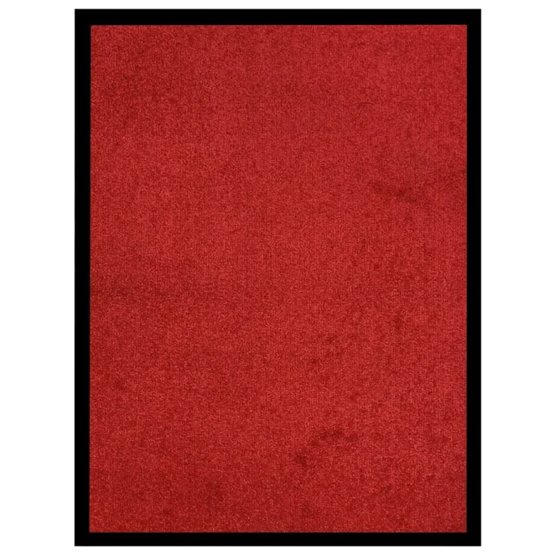 Durų kilimėlis, raudonos spalvos, 40x60cm