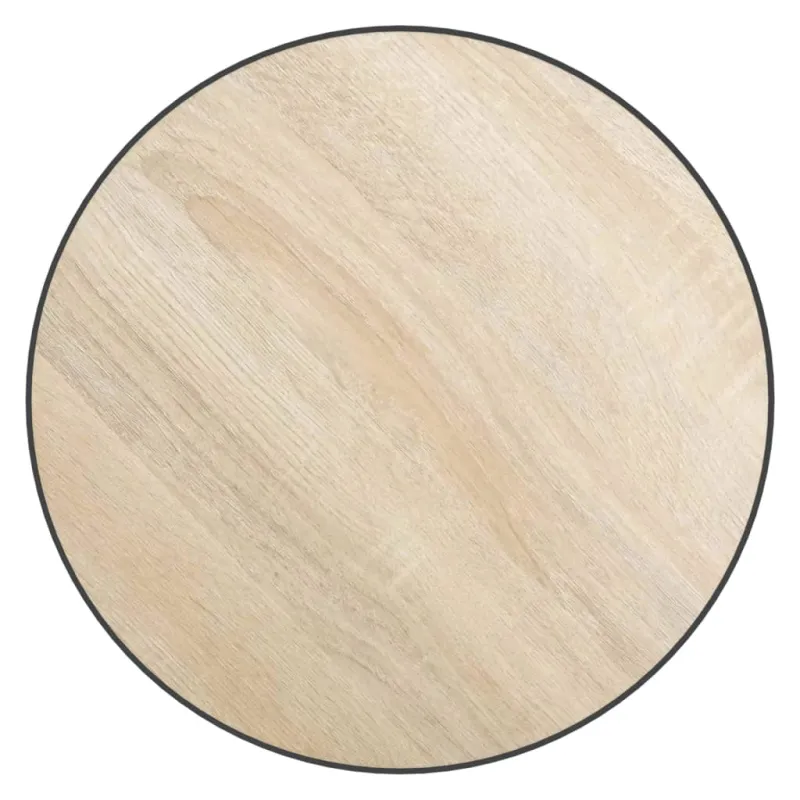 Arbatos staliukas, sonoma ąžuolo spalvos, 35cm skersmens, MDF