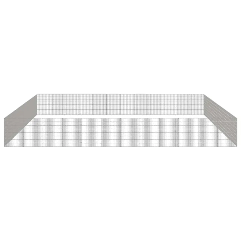 Aptvaras gyvūnams, 48 segmentai, 54x80cm, galvanizuota geležis