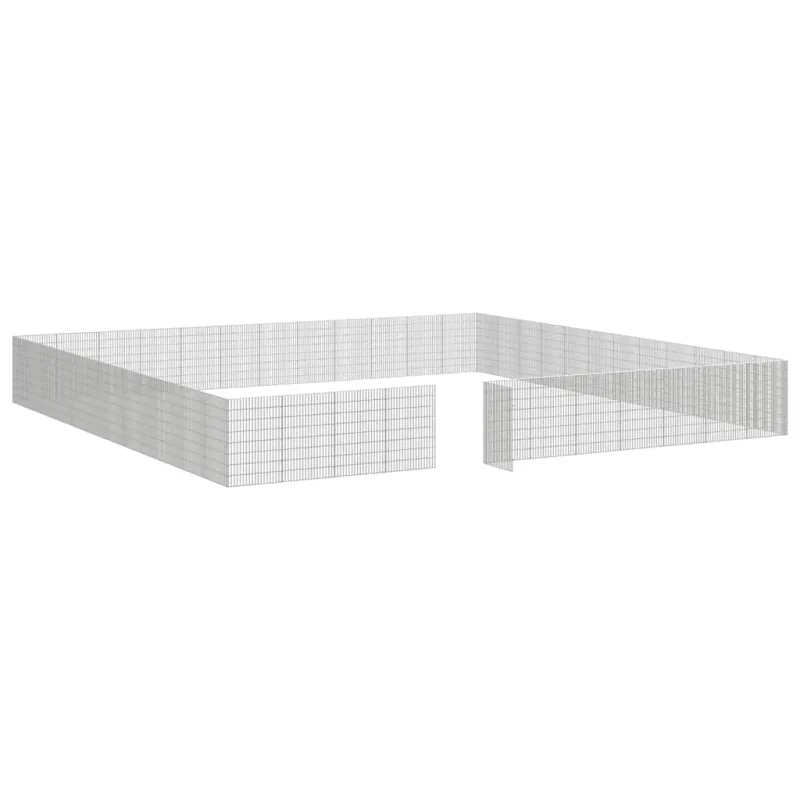 Aptvaras gyvūnams, 48 segmentai, 54x80cm, galvanizuota geležis