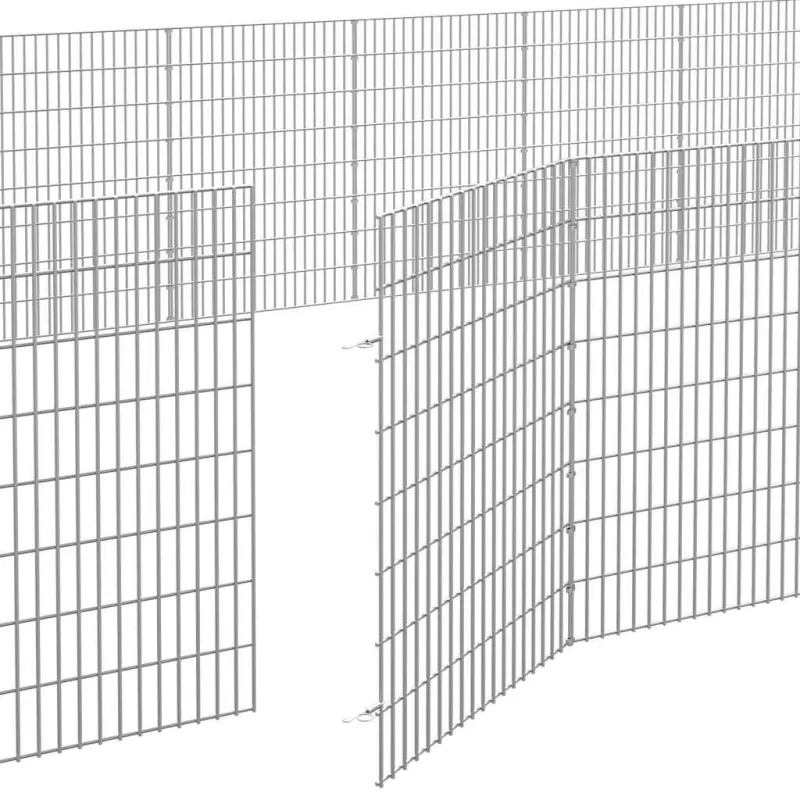 Aptvaras gyvūnams, 48 segmentai, 54x80cm, galvanizuota geležis