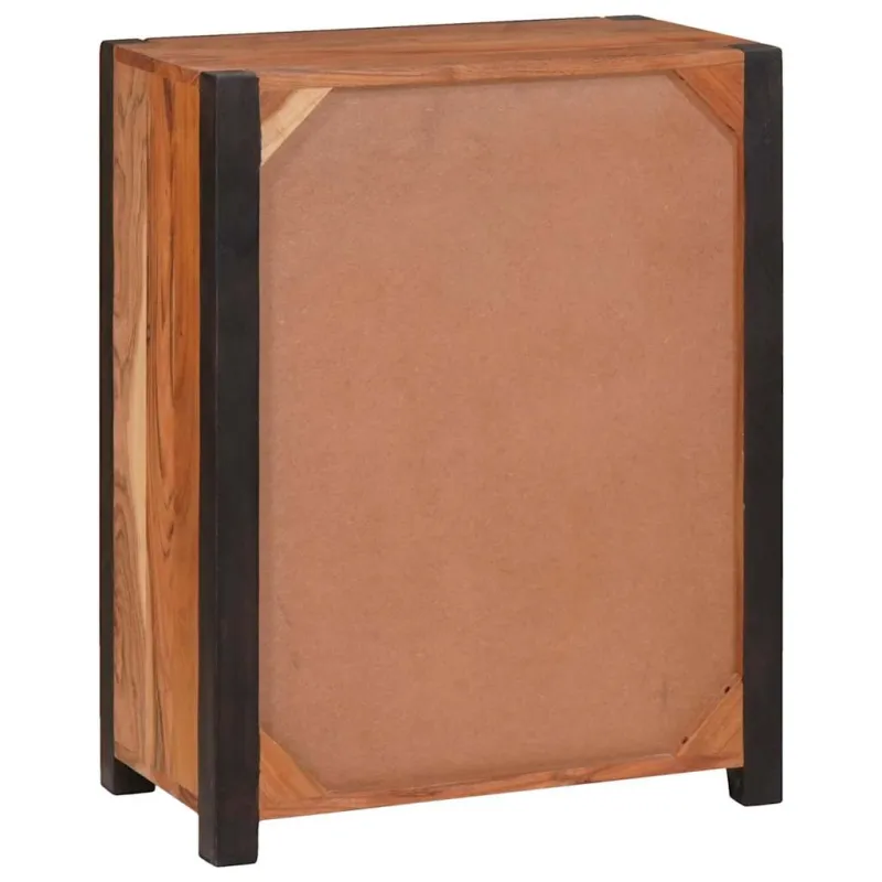 Kabalas 2 pcs Ruda 110 x 30 x 75 cm Kietos akacijos mediena