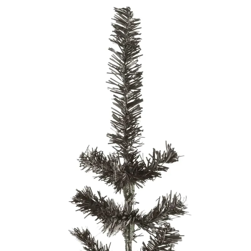 Siauria Kalėdų eglutė, juodos spalvos, 180cm