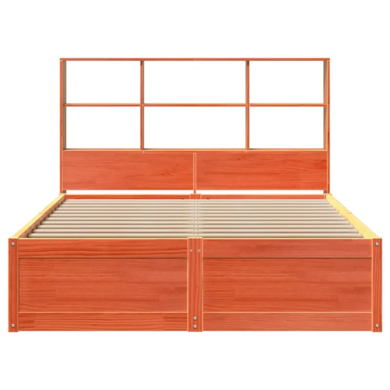 Lovos rėmas be čiužinio, vaško ruda, 120x200cm, pušis