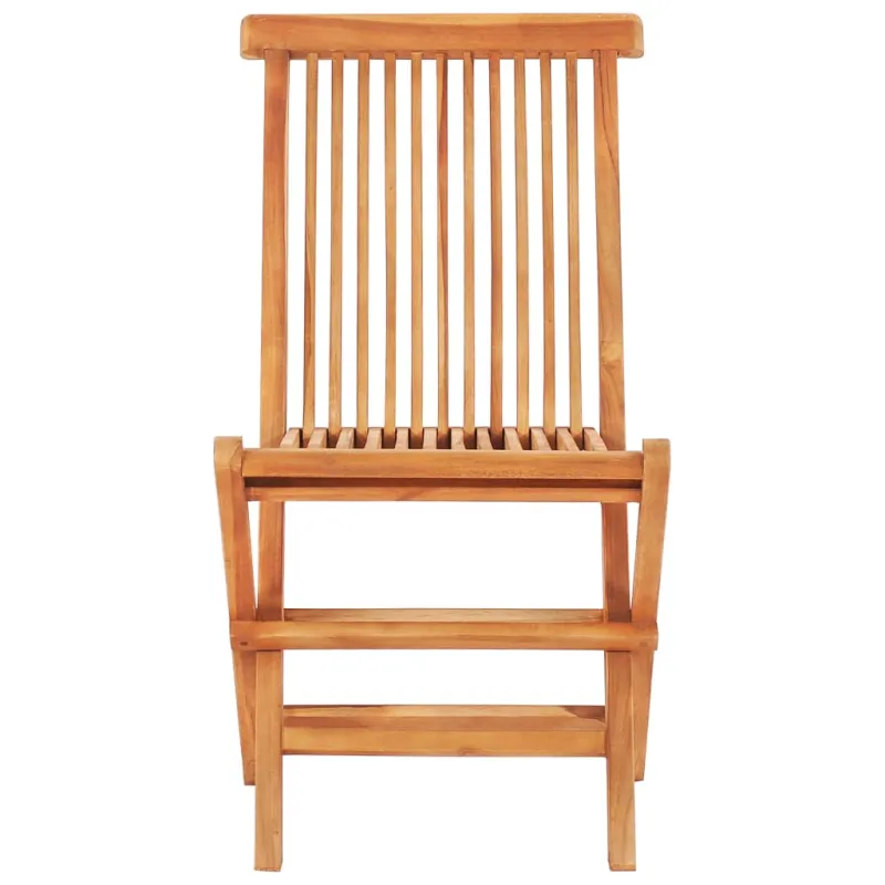 Bistro-Setti har grå puter, 3 deler, teak