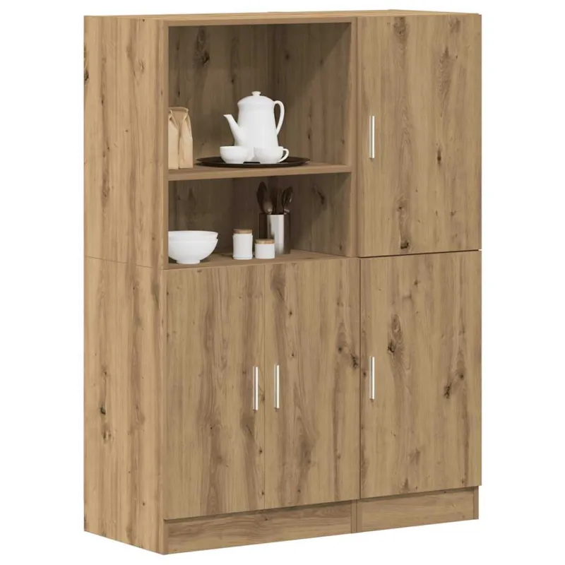 2 dalių virtuvės spintelių rinkinys Artisan ąžuolas